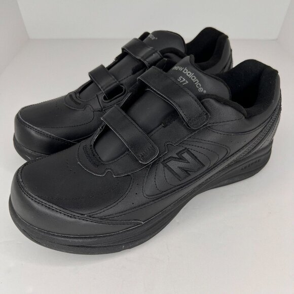 New Balance Other - New Balance Mens MW577VK Black 577 V1 Hook And Loop Size 11.5 EEEE Walking Shoes